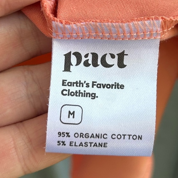 Pact Fit & Flare Strappy dress, BNWT, size M - Picture 8 of 11